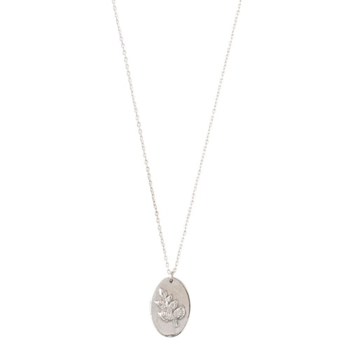 Collier a Beautiful Story Wonderful argent pendentif mdaille branche