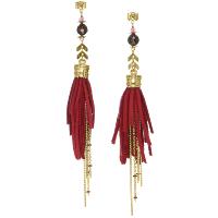 Boucles d'oreilles Franck Herval Julie poussoir pompon XL