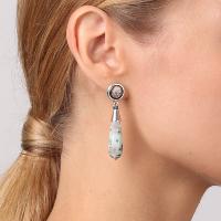 Boucles d'oreilles Nature Bijoux Lotus grande goutte