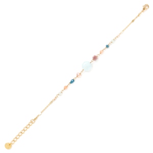Bracelet Franck Herval Eva fermoir mousqueton mini perles