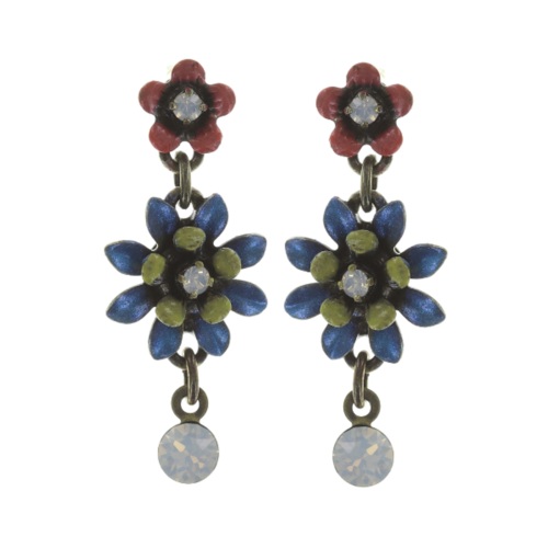 Boucles d'oreilles Konplott Mille Fleurs multi