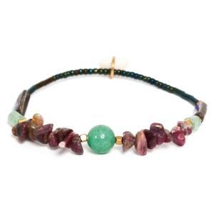 Bracelet Nature Bijoux Papatea extensible perle centrale