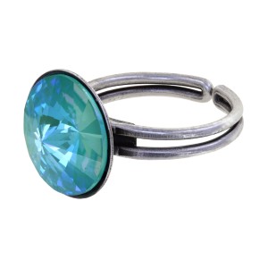 Bague Konplott Rivoli blue green silver