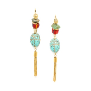 Boucles d'oreilles Franck Herval Manon Scarabée