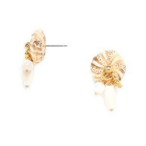 Boucles d'oreilles Nature Bijoux Ivory mini grappe