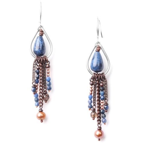 Boucles d'oreilles Nature Bijoux Marbella pampilles