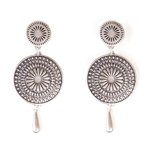 Boucles d'oreilles Shabada Babylone 15 argentées