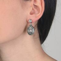 Boucles d'oreilles Konplott Captured White 