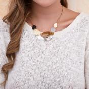 Collier Nature Bijoux Echappée Belle 2 rangs 