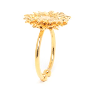 Bague Franck Herval ajustable Félicie tournesol