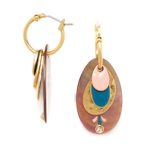 Boucles d'oreilles Franck Herval Eva créoles