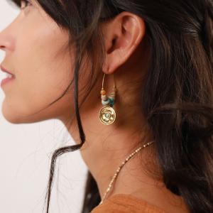 Boucles d'oreilles Nature Bijoux Sierra créoles