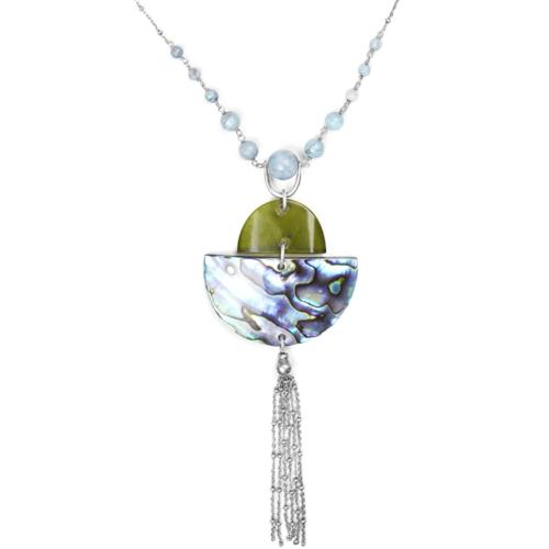 Collier Nature Bijoux Okarito perle centrale