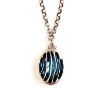 Collier Konplott Captured Blue crystal Small