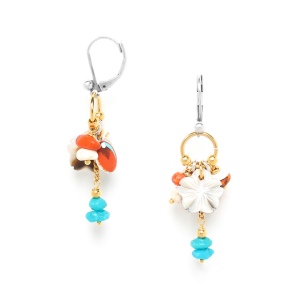 Boucles d'oreilles Nature Bijoux Formentera créoles gitanes