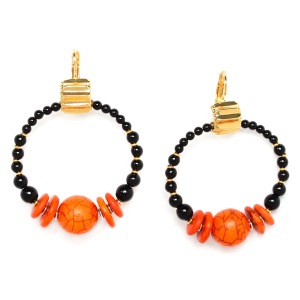 Boucles d'oreilles Nature Bijoux Halmahera Croles