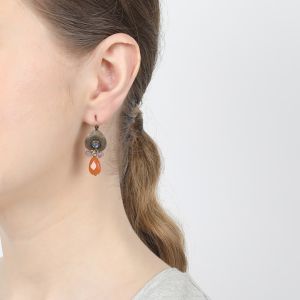 Boucles d'oreilles Nature Bijoux Mystique petite goutte
