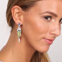 Boucles d'oreilles Franck Herval Abby 3 pampilles