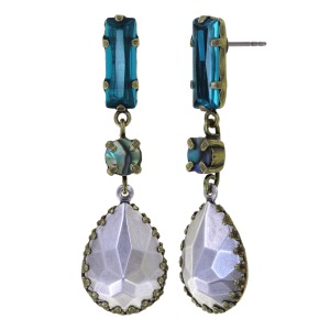 Boucles d'oreilles Konplott Sea Breeze blue green