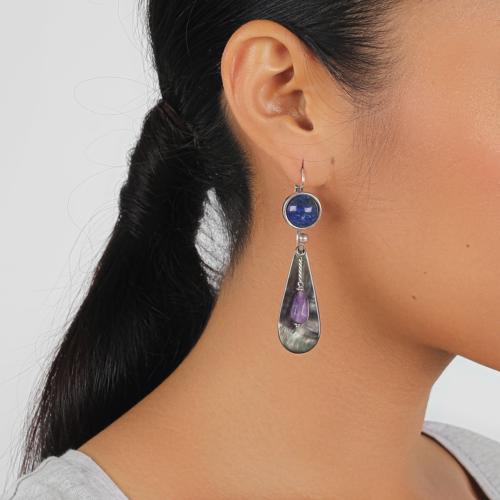 Boucles d'oreilles Nature Bijoux Baikal 2 gouttes