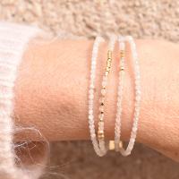 Bracelet ZAG double 2 tours Moon stone 