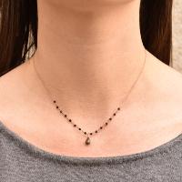 Collier Senzou Turn Goutte et Onyx