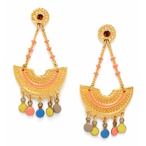 Boucles d'oreilles Franck Herval Eden balancier petit modle