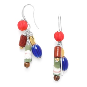 Boucles d'oreilles Nature Bijoux Djimini grappe