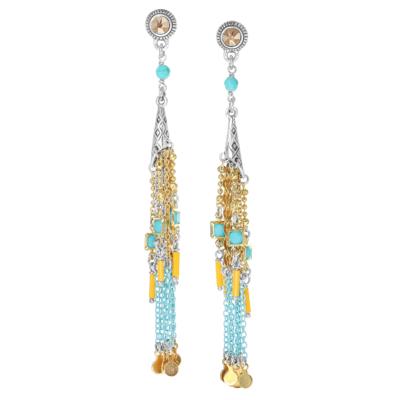 Boucles d'oreilles Franck Herval Elyne pompon