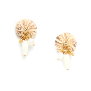 Boucles d'oreilles Nature Bijoux Ivory mini grappe