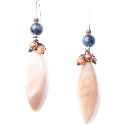 Boucles d'oreilles Nature Bijoux Marbella nacre