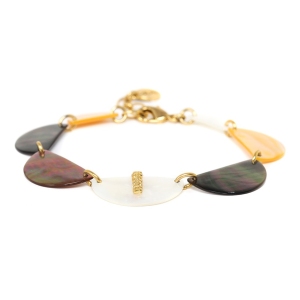 Bracelet Nature Bijoux Barcares ajustable 7 éléments