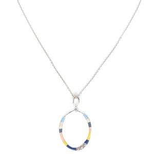 Collier Franck Herval Liselle anneau simple