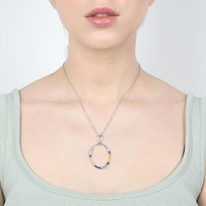 Collier Franck Herval Liselle anneau simple