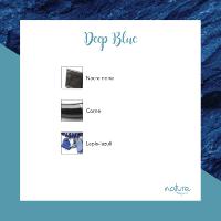 Collier Nature Bijoux Deep blue trompes