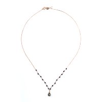 Collier Senzou Turn Goutte et Onyx