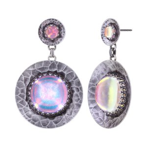 Boucles d'oreilles Konplott Honey Drops in Space pastel