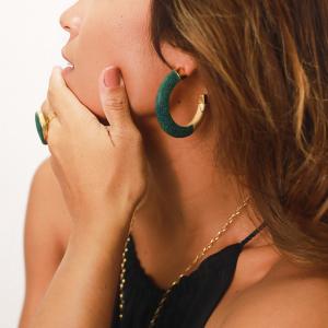 Boucles d'oreilles Nature Bijoux Oxford Créoles