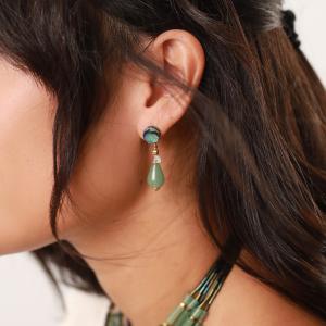 Boucles d'oreilles Nature Bijoux Papatea petite goutte