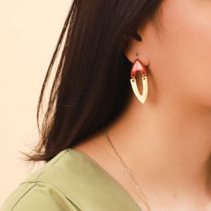 Boucles d'oreilles Nature Bijoux Sunshine dormeuses pointues