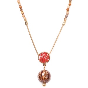 Collier Nature Bijoux Cappuccino 1 perle