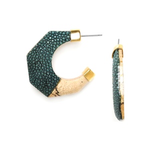 Boucles d'oreilles Nature Bijoux Oxford Croles facettes