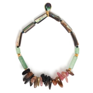 Bracelet Nature Bijoux Papatea extensible tubes pierre
