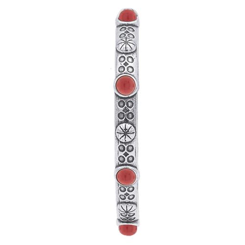 Bracelet Shabada Jonc argent Timeless 47 Corail M