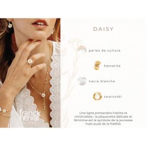 Bracelet Franck Herval Daisy 1 pâquerette