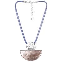 Collier Nature Bijoux Lotus demi lune