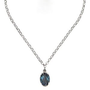 Collier Konplott Captured Blue crystal Small