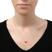 Collier Caroline Najman Kuchi lips