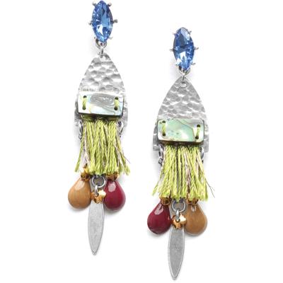 Boucles d'oreilles Franck Herval Abby 3 pampilles