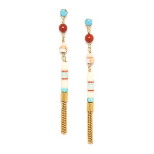 Boucles d'oreilles Franck Herval Mady poussoir